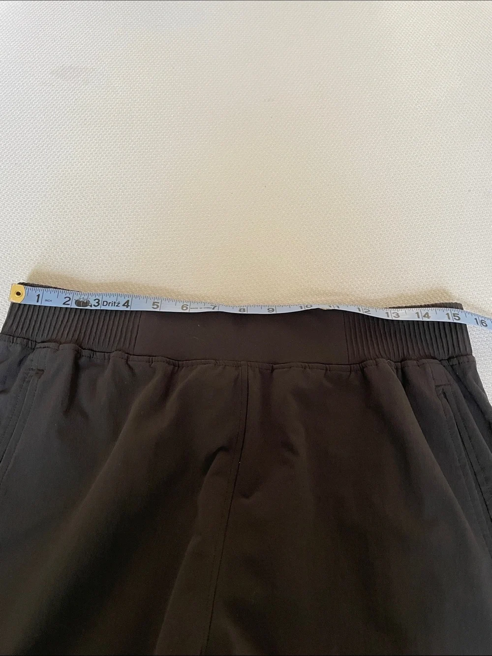 Lululemon Black Stretch Woven Wide Leg High Rise Cropped Pants Size Large - Picture 8 of 13